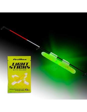 Светещи ампули с държач за фидер Formax Light Sticks with Holder