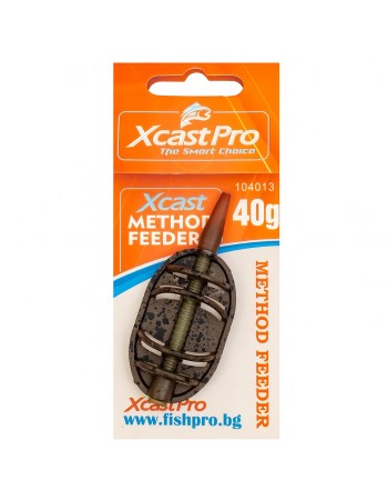 FishPro Xcast Pro, Oval, Метод фидер хранилка