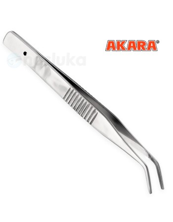 Пинсета с извит връх Akara 7229