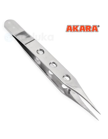 Фина пинсета с прав връх Akara Ultra Slime 7231