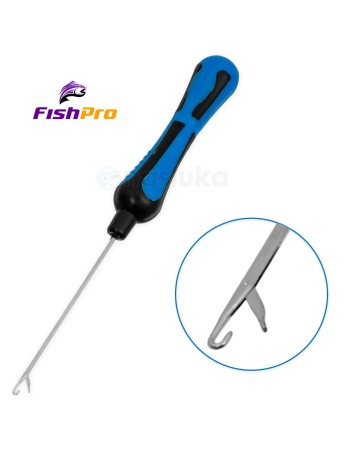 Игла за стръв и монтажи FishPro Gated Needle, Blue