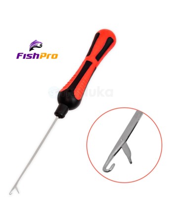 Игла за стръв и монтажи FishPro Gated Needle, Red