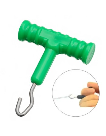 Кука за затягане на възли FishPro, Green