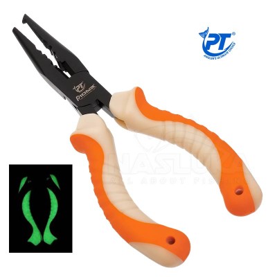 Риболовни клещи Pioneer Lumo Split Ring Plier, Orange