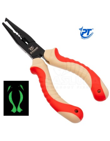 Риболовни клещи Pioneer Lumo Split Ring Plier, Red