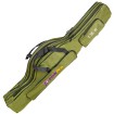 FishPro 3 Rod Sleeve Green - Троен калъф за Фидер, Болонезе, Мач, Спининг