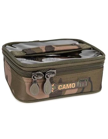 Чанта за тежести и аксесоари с твърда вложка Fox CamoLite Rigid Lead and Bits Bag, Small