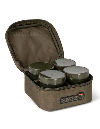 Чанта с контейнери за стръв Fox Voyager 6 Pot Hookbait Case
