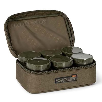 Чанта с контейнери за стръв Fox Voyager 8 Pot Hookbait Case