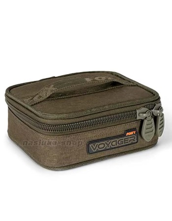 Чанта за тежести и аксесоари с твърда вложка Fox Voyager Lead and Bits Bag Rigid Insert