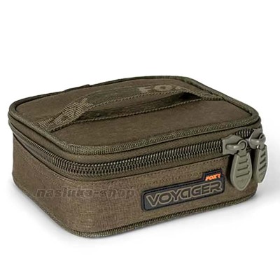 Чанта за тежести и аксесоари с твърда вложка Fox Voyager Lead and Bits Bag Rigid Insert