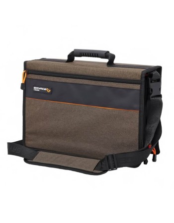 Спининг чанта с кутия за примамки Savage Gear Flip Rig Bag M, 1 Box, 12 PE bags