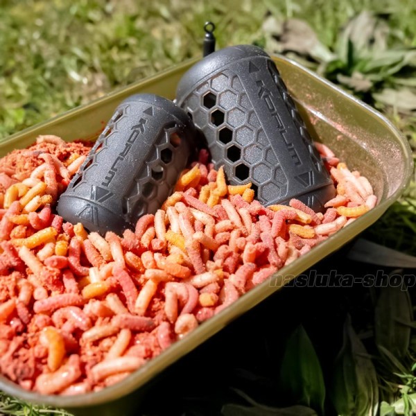 Кутия за стръв с капак Korum Maggot Tub, 0.6 л — снимка 3