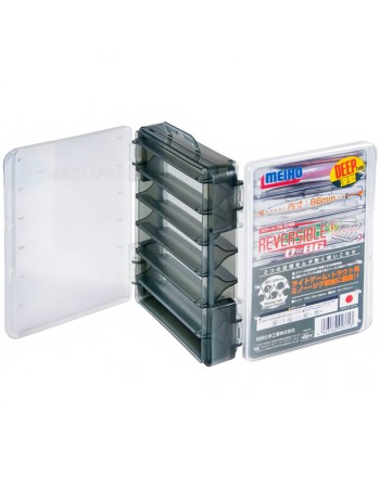 Двустранна кутия за воблери, клатушки и пилкери Meiho Reversible D-86