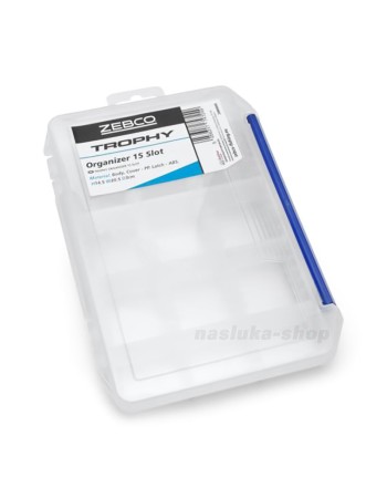 Кутия за аксесоари и примамки Zebco Trophy Organizer 15 Slot