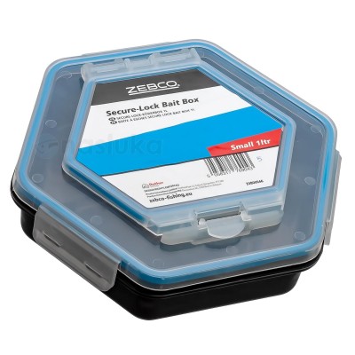Кутия със заключващ се капак Zebco Secure-Lock Bait Box, Small