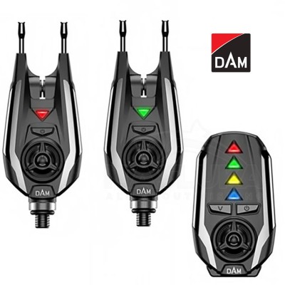 Комплект сигнализатори с централа DAM TFX Bite Alarm Set, 2+1