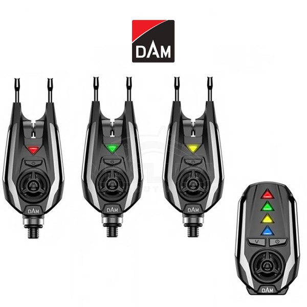Комплект сигнализатори с централа DAM TFX Bite Alarm Set, 3+1 — снимка 1