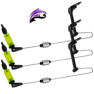 Комплект от 3 бр. обтегачи с твърдо рамо FishPro FP-09 Combo