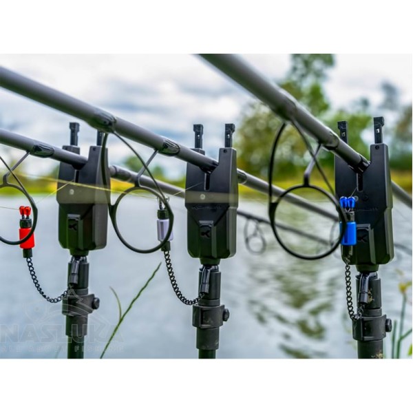 Комплект сигнализатори и обтегачи Korum KRI 3 Rod Remote Alarm & Indicator Set — снимка 10