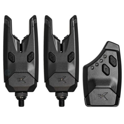 Комплект от 2 сигнализатора и централа Korum KSi6, 2 Rod Remote Alarm Set