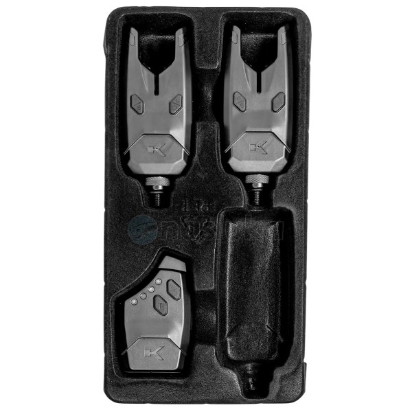 Комплект от 2 сигнализатора и централа Korum KSi6, 2 Rod Remote Alarm Set — снимка 5