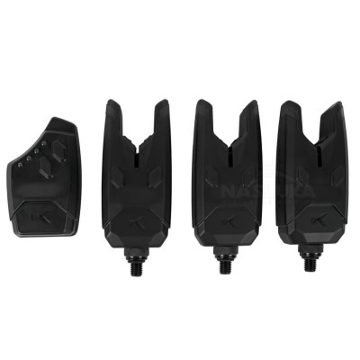 Korum KSi6 3 Rod Remote Alarm Set, 3+1, Сигнализатори за шаран със станция