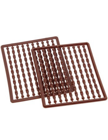 Стопери за стръв FishPro 010, Кафяви, 200 бр.