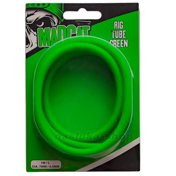 Шлаух за сомски монтажи Madcat Rig Tube Green, 1 м — снимка 1