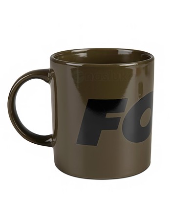Шаранджийска чаша Fox Green and Black Logo Ceramic Mug
