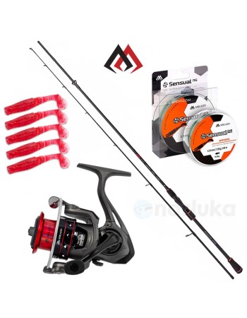 Спининг комплект Mikado NSC Spining Light, 2.28 м, 5-25 г