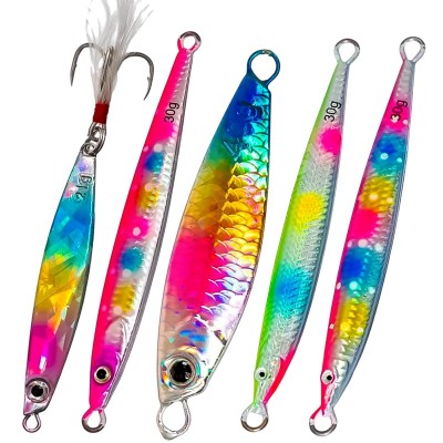 Комплект морски джигове Sokudo Jig Color Set, Clown/Rainbow