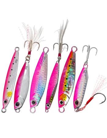 Комплект морски джигове Sokudo Jig Color Set, Pink