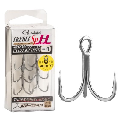 Тройни куки Gamakatsu Treble SP-H Hyper Shield Coat, 6 бр.