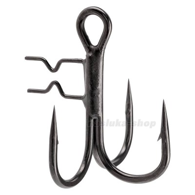 Тройни куки с клипс Mikado Jaws Vertical HJA11