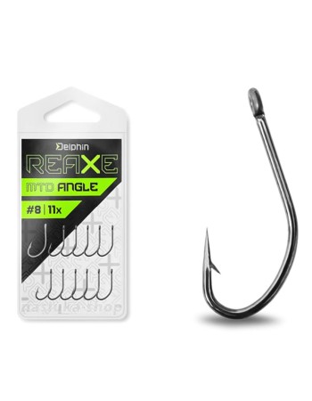 Куки за метод фидер Delphin Reaxe MTD Angle, 11 бр.