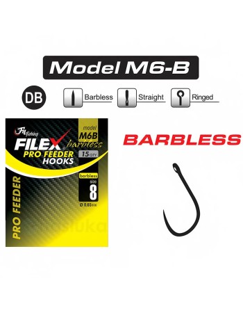 Фидер куки без контра Filex Pro Feeder Hooks, модел M6B, 15 бр.