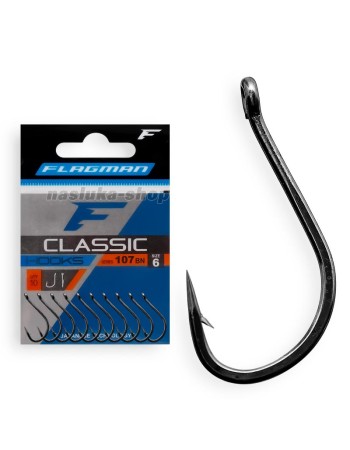 Куки с ухо Flagman Classic 107 BN, 10 бр.