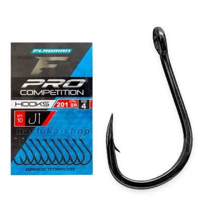 Куки с ухо Flagman Pro Competition 201 BN, 10 бр.