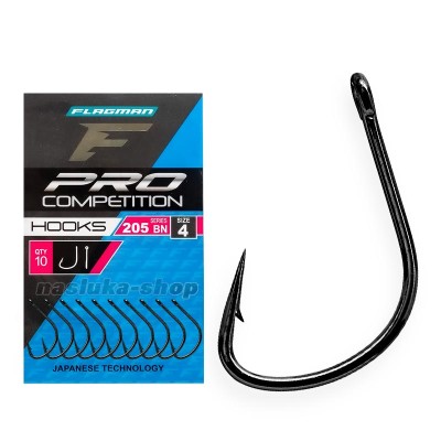 Куки с ухо Flagman Pro Competition 205 BN, 10 бр.