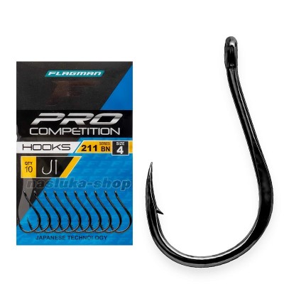 Куки с ухо Flagman Pro Competition 211 BN, 10 бр.