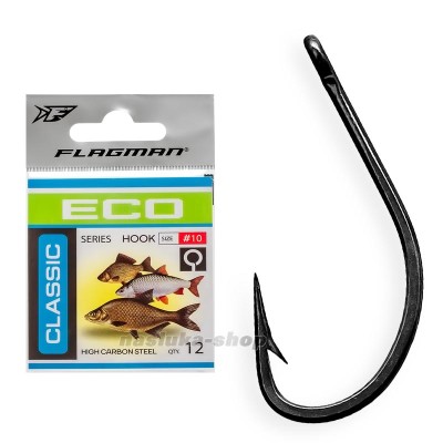 Куки с ухо Flagman ECO Classic 3, 12 бр.
