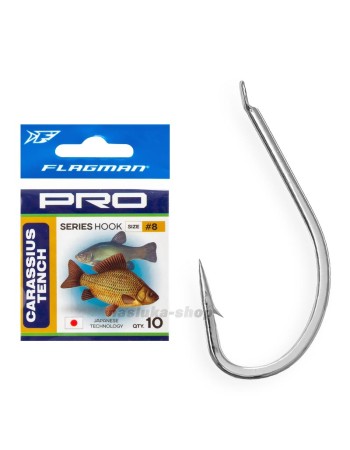 Куки за Каракуда и Лин Flagman Pro Carassius Tench, 10 бр.