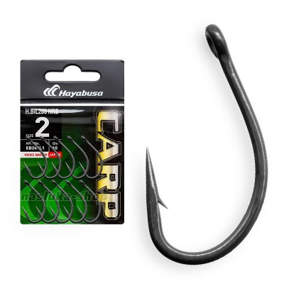 Японски куки с ухо за шаран Hayabusa Carp H.BIL288 NRB, 10 бр.