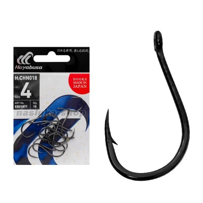 Шаранджийски куки с ухо Hayabusa H.CHN018, 15 бр.