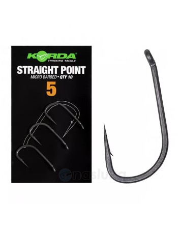 Korda Straight Point, 10 бр., Шаранджийски куки
