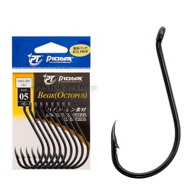 Куки с ухо Pioneer Octopus Beak 9403-BN, 18 бр.
