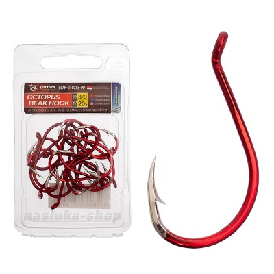 Куки с ухо Pioneer Octopus Beak 9403RS-PP, 20 бр.