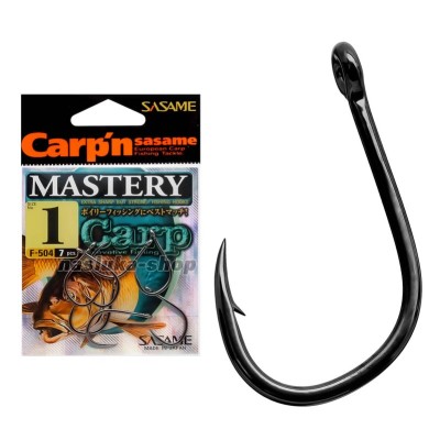 Куки с ухо за шаран Sasame Carp'n Mastery F-504