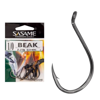 Куки с ухо Sasame Beak F-779, Black Nickel